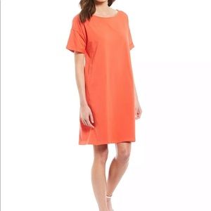 Eileen Fisher • Cotton Stretch Jersey dress NWT